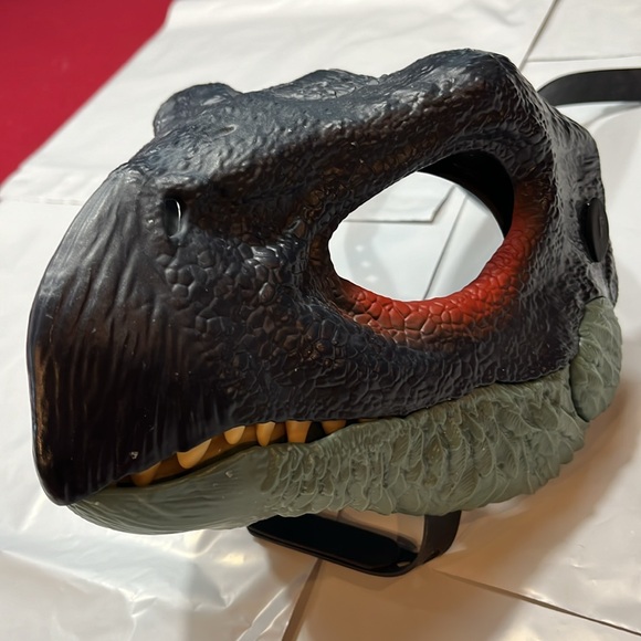 DINOSAUR MASK SCARY TEETH Mattel GWY33 Jurassic World Dominion Therizinosaurus - Picture 2 of 13